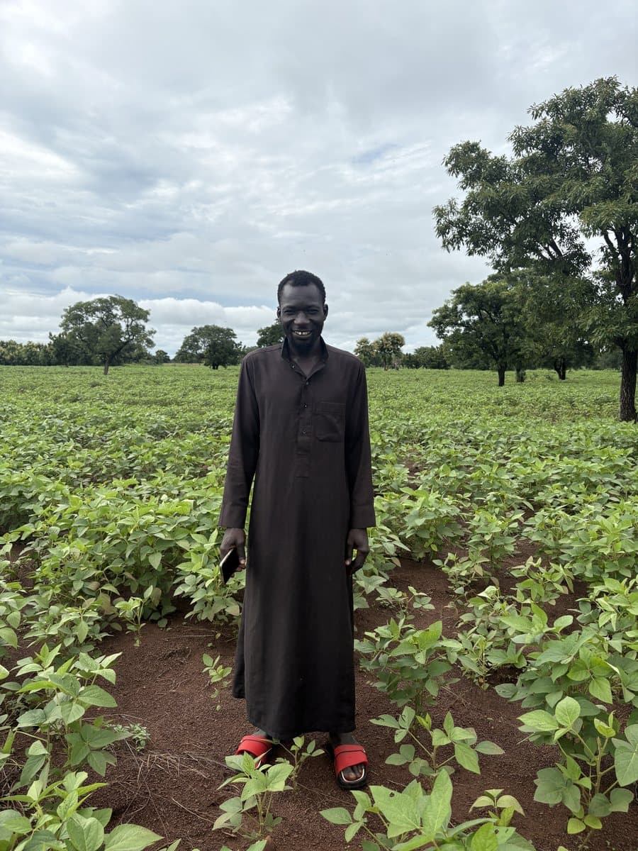 Soybean farmer · Gushegu